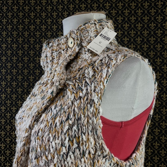 NWTs Anthro “Caprea Marled Vest” by Knitted & Knot - Picture 3 of 16